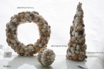handmade seashell wreath/ball